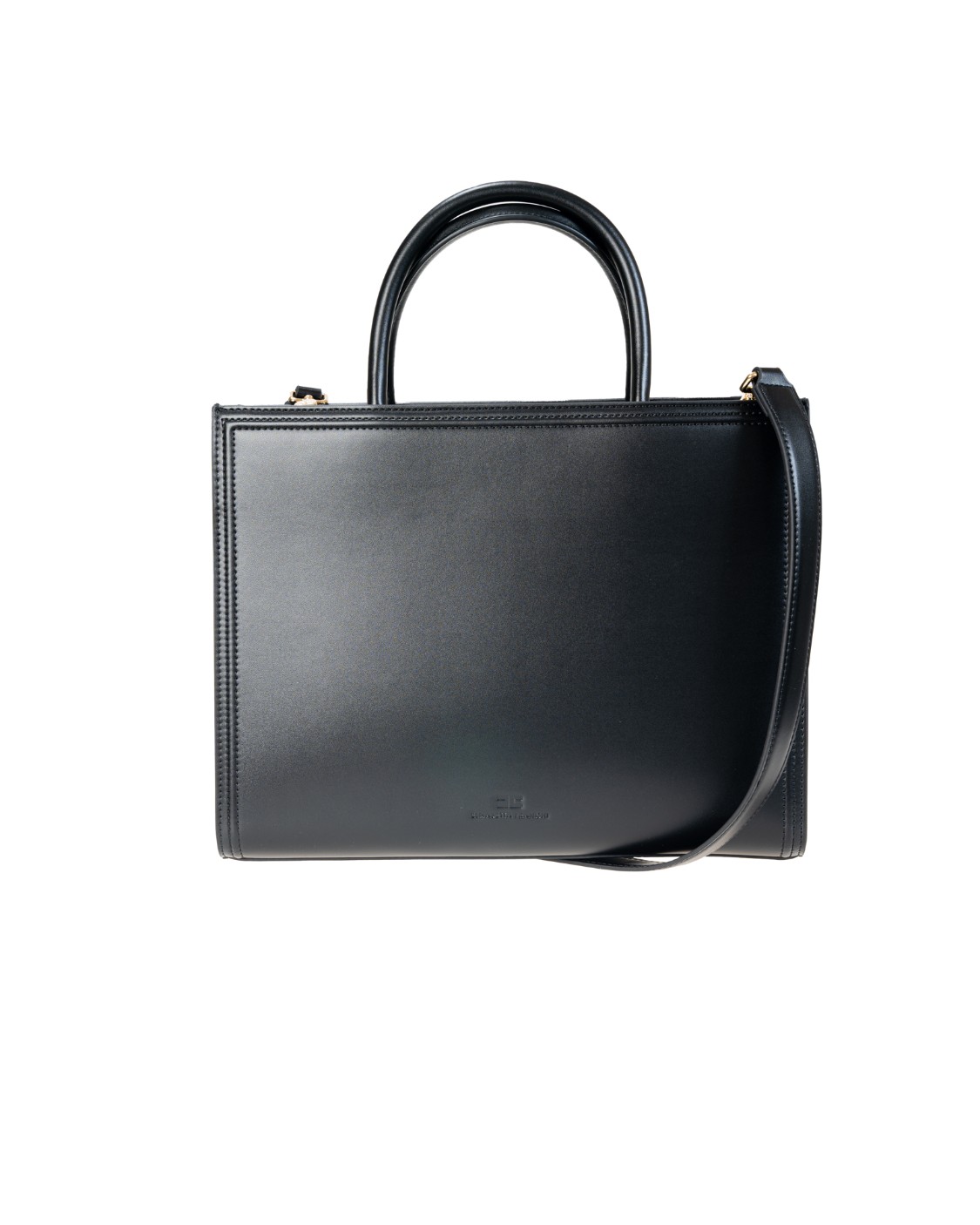 shop ELISABETTA FRANCHI Saldi Borsa: Elisabetta Franchi shopper a mano media con logo e profili embossed.
Pelle sintetica.
Tracolla rimovibile, lunghezza max 25 cm.
Dimensioni: Altezza 23.5 cm Lunghezza 31 cm  Profondità 12 cm.
Composizione: 50%Poliuretanica 40%Poliestere 10%Cotone.
Made in Italy.. BS02A26E2-110 number 7361707